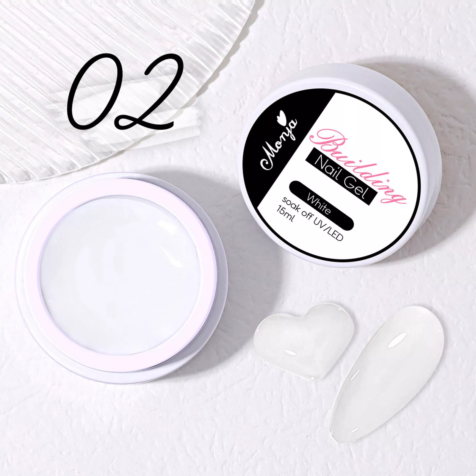 1/2x Nail Quick Building Gel Nails Extension Tip UV LED Manicure Art Builder Gel - Image 4