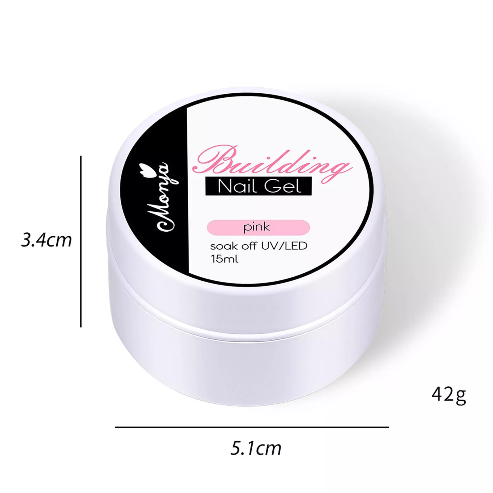 1/2x Nail Quick Building Gel Nails Extension Tip UV LED Manicure Art Builder Gel - Image 8