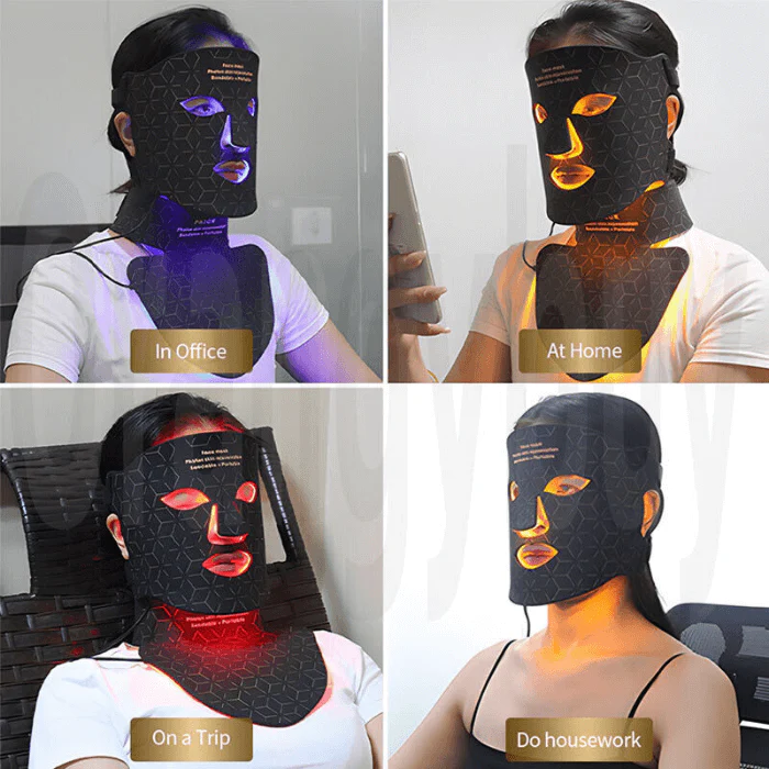 LumaGlow™ LED Light Face Mask - Image 4