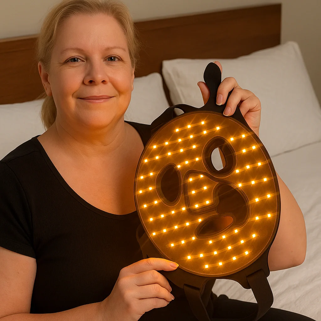 LumaGlow™ LED Light Face Mask - Image 6