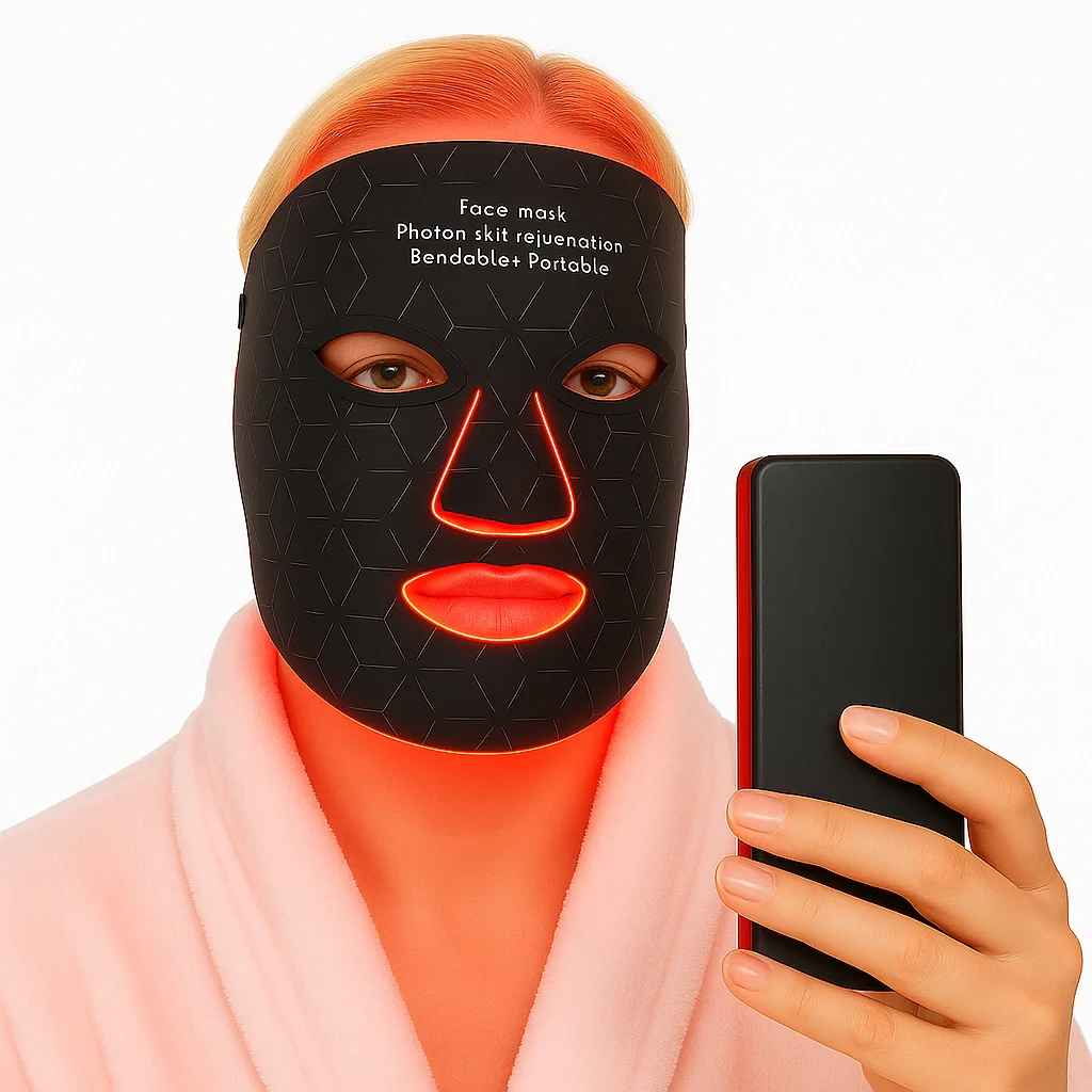 LumaGlow™ LED Light Face Mask - Image 8