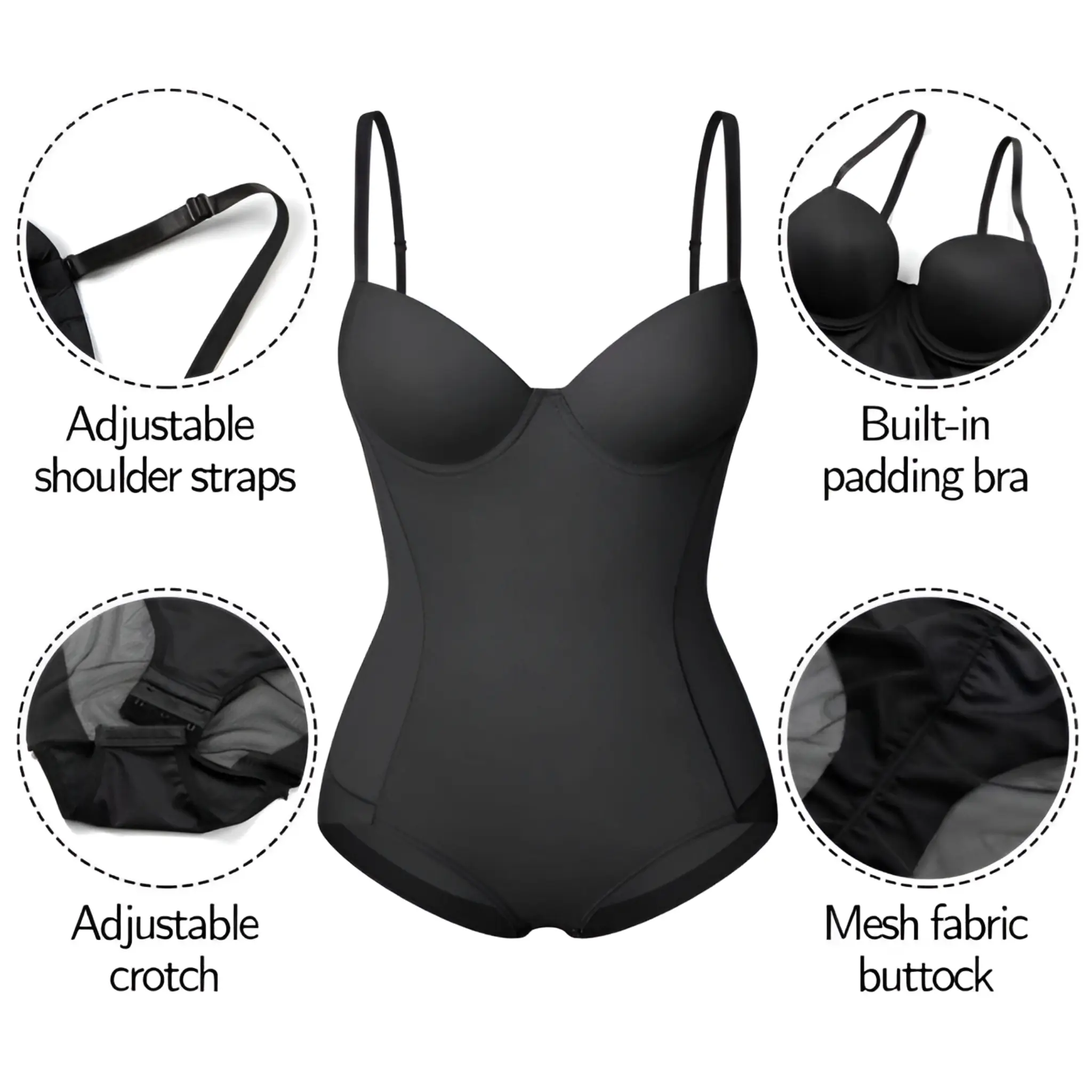 Ultimate Women's Full Body Shaper Slimming Bodysuit - Image 7