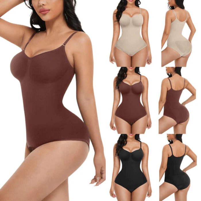 Full Body Shaper Seamless Tummy Control Slimming Bodysuits - Image 3