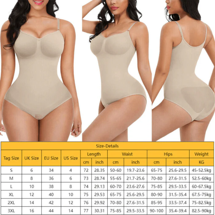 Full Body Shaper Seamless Tummy Control Slimming Bodysuits - Image 5