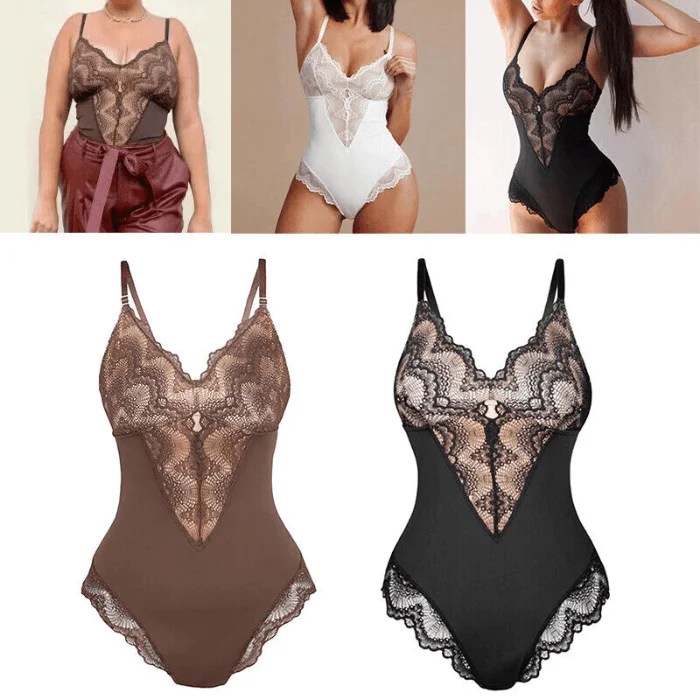 PowerSculpt™ Faja Seamless Full Body Slimming Shapewear Tummy Control Bodysuit - Image 4