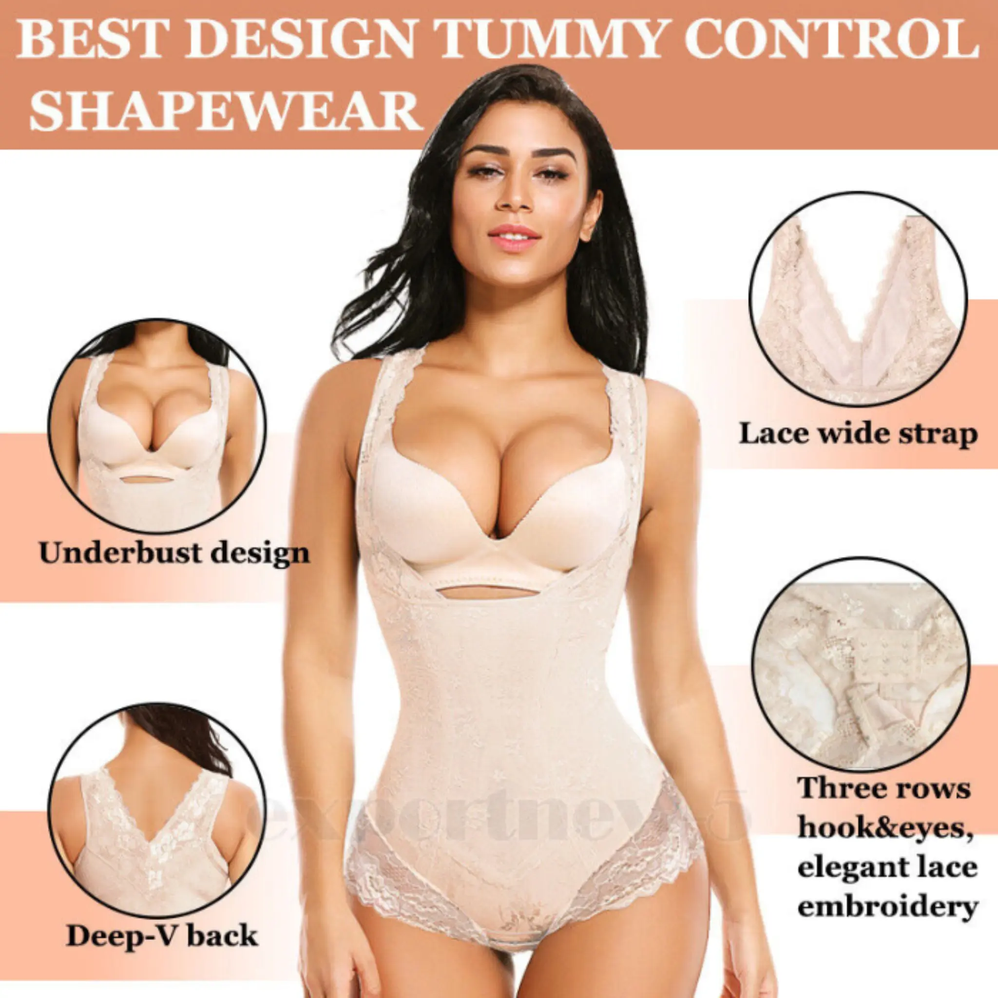 Faja Seamless Women's Waist Trainer Tummy Control Shapewear - Image 5