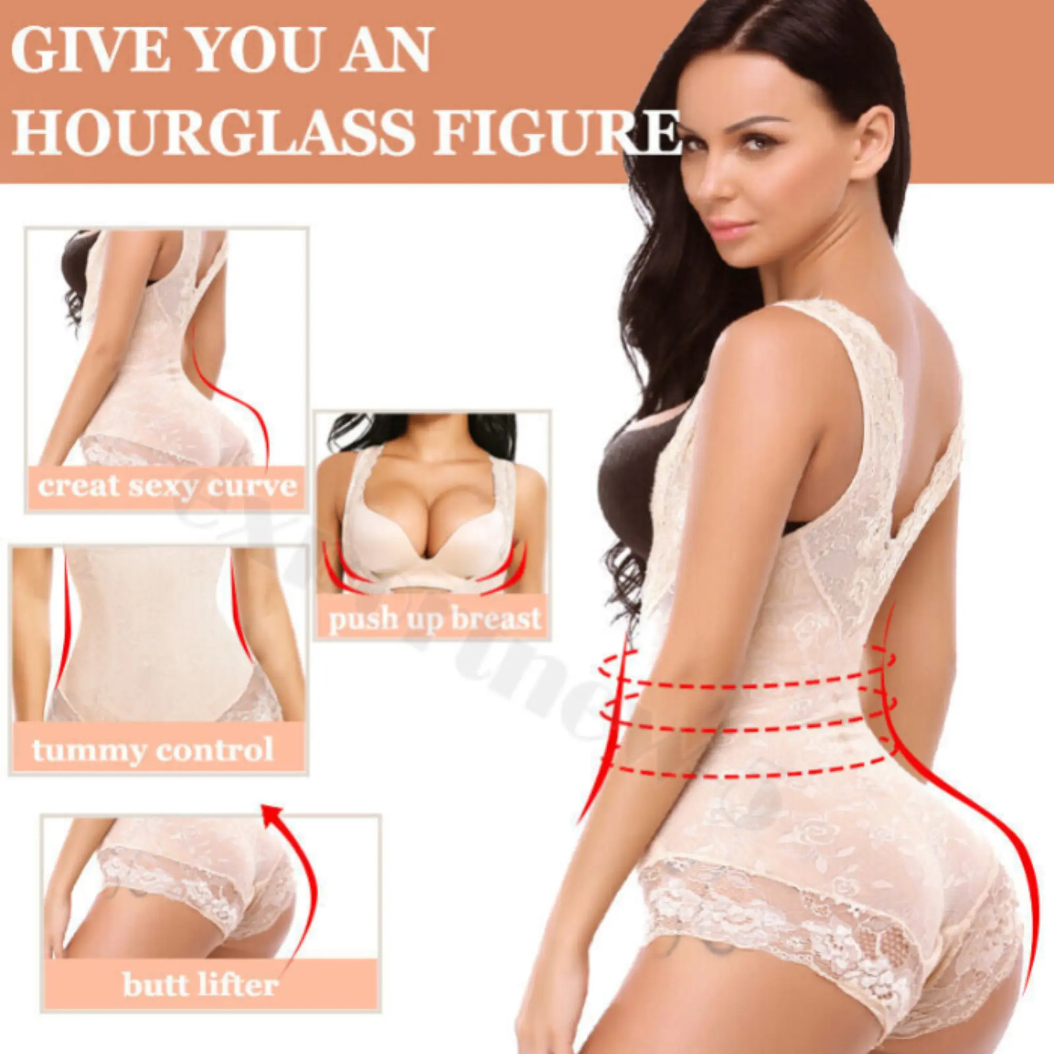 Faja Seamless Women's Waist Trainer Tummy Control Shapewear - Image 6