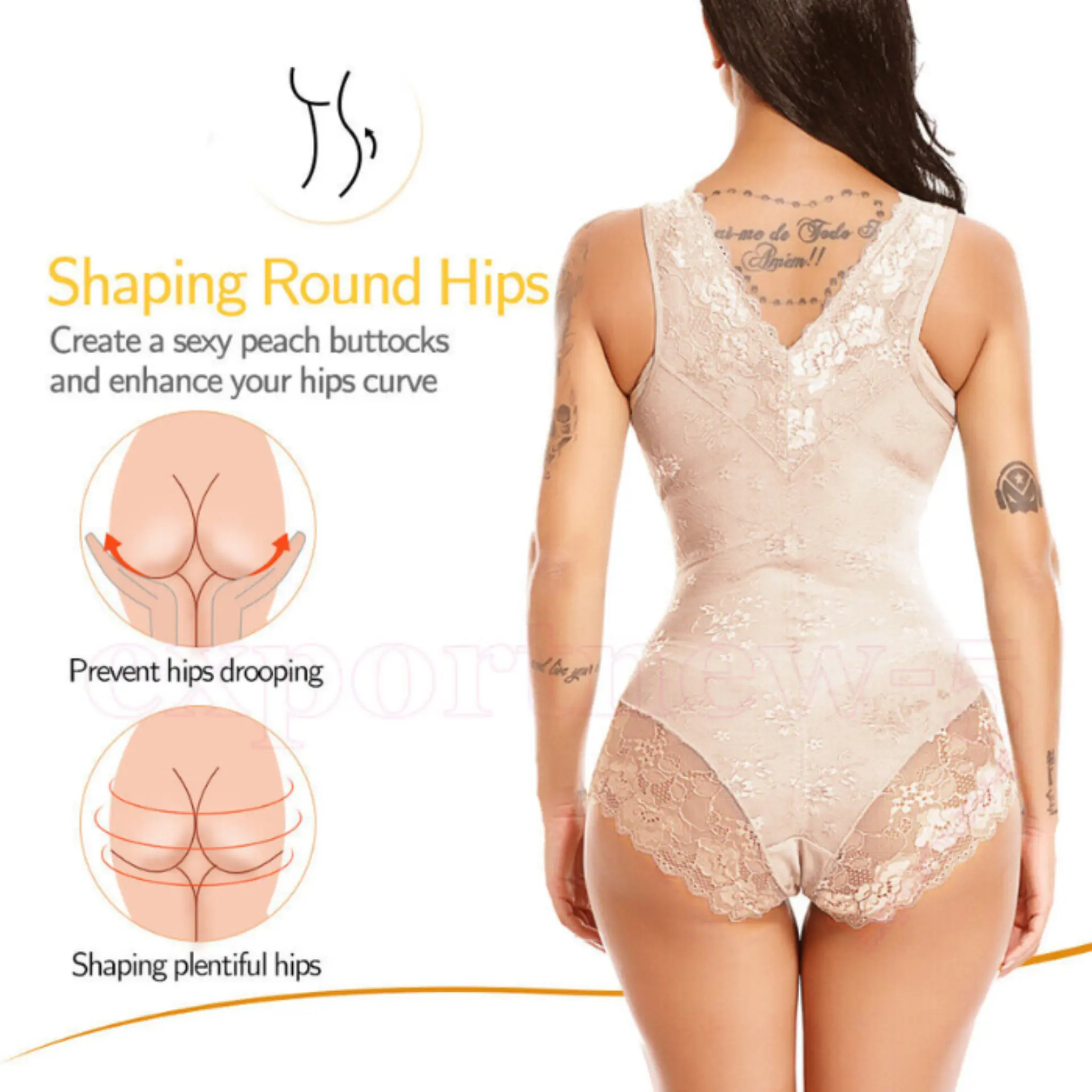 Faja Seamless Women's Waist Trainer Tummy Control Shapewear - Image 8