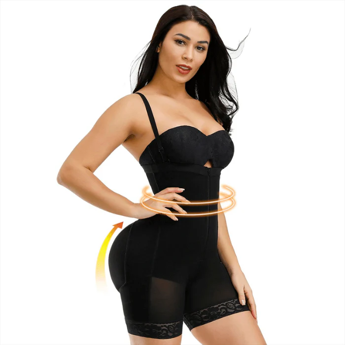 Faja Seamless Bodysuit Body Shaper Tummy Control Shapewear - Image 5