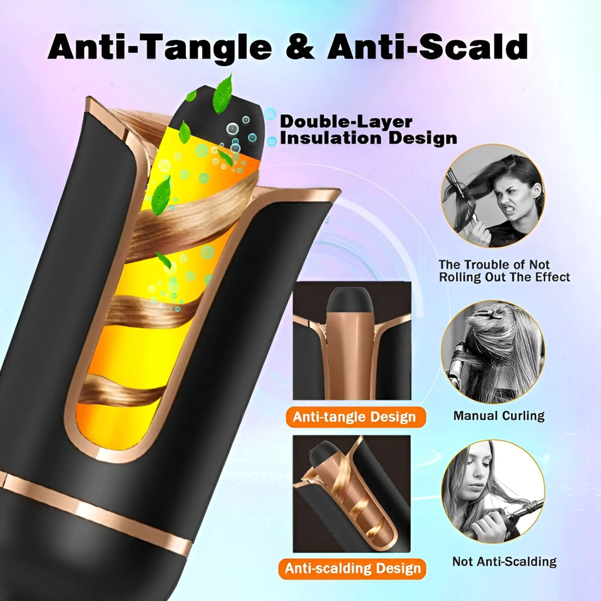 Auto Rotating Electric Hair Curler with Ceramic Technology - Image 5