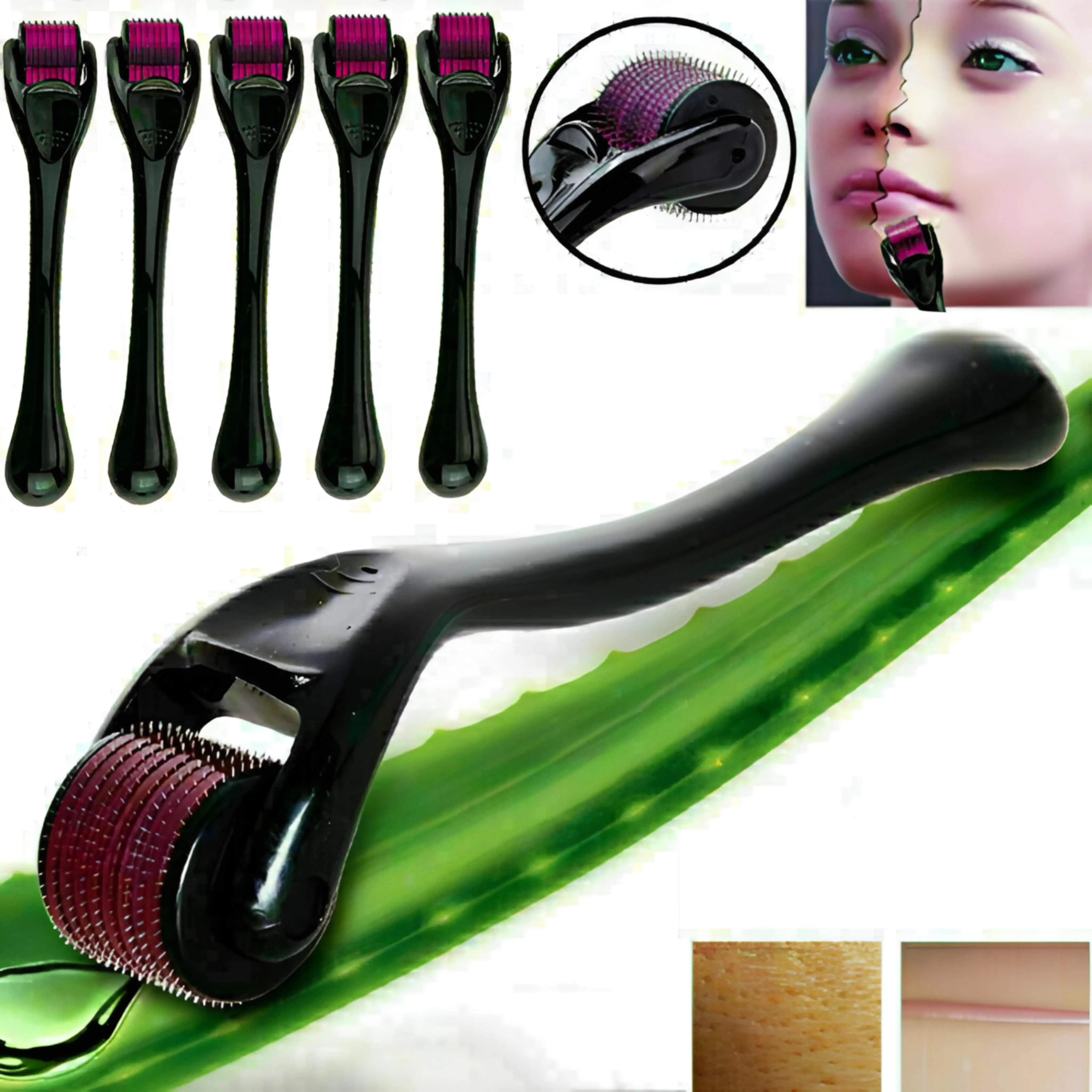 Titanium Micro Needle Skin Derma Roller - Image 3