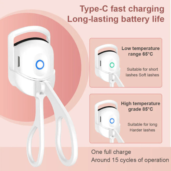 Electric Heated Eyelash Curler with Anti-Scalding Technology - Image 6