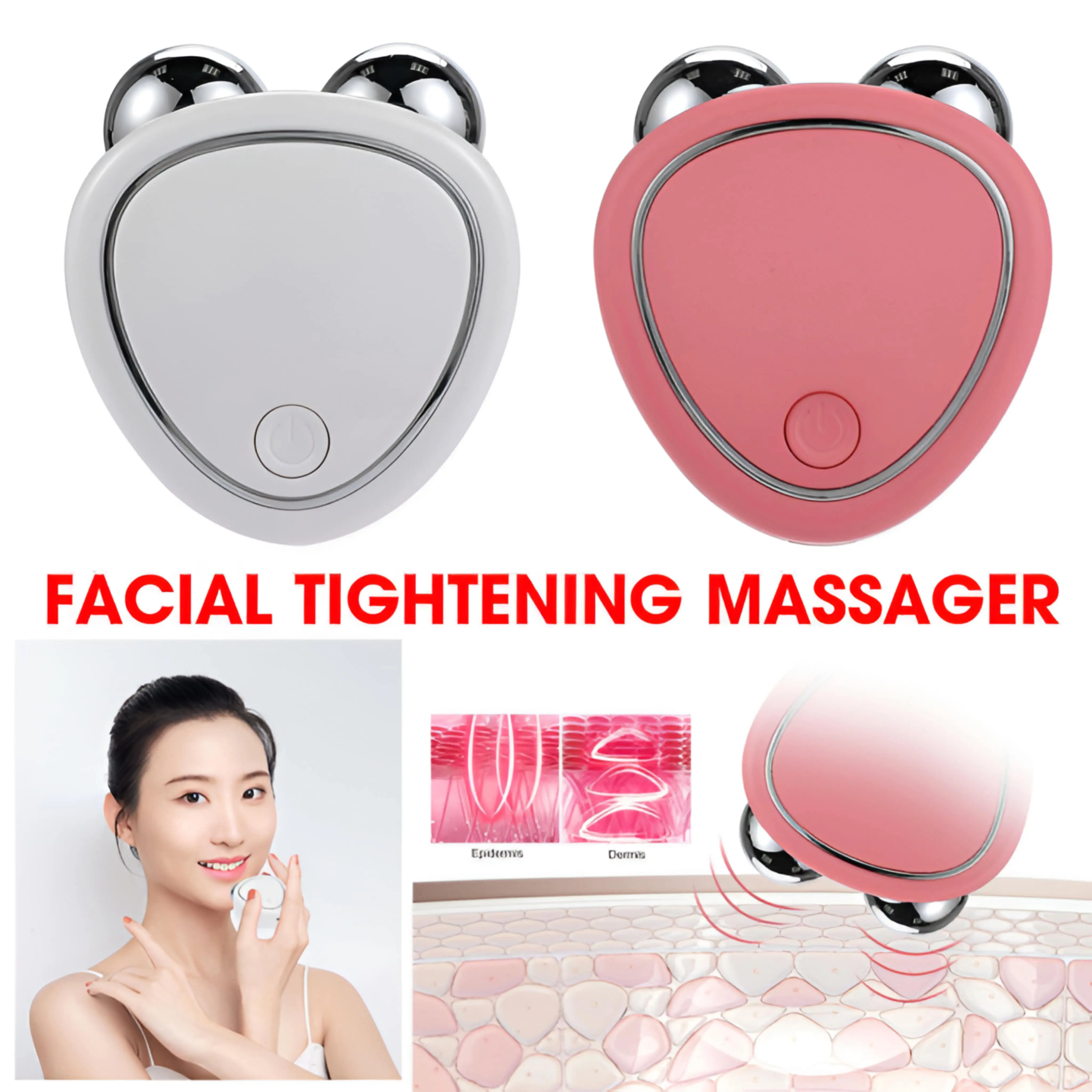Electric Micro-Current Face Massager for Firming and Slimming - Image 9