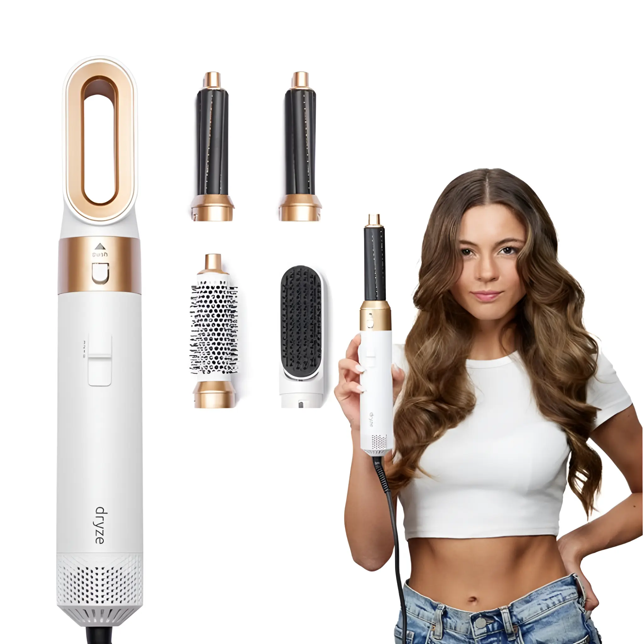 5 in 1 Hair Dryer Brush Set - Image 4