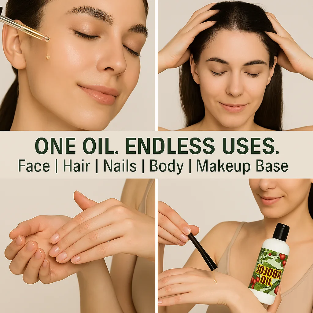 Jojoba Oil 100% Pure Cold-Pressed - Image 6