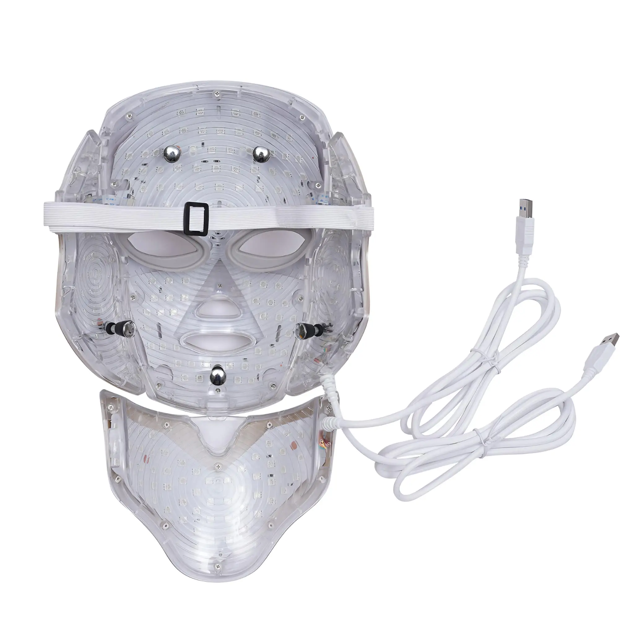 7 Colour LED Photon Facial Mask with Neck Therapy - Image 7