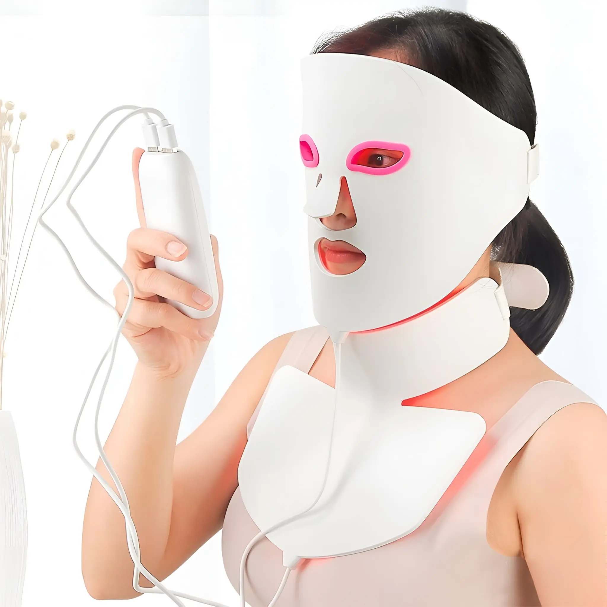 7 Colours Red Light Therapy Beauty Mask - Image 3