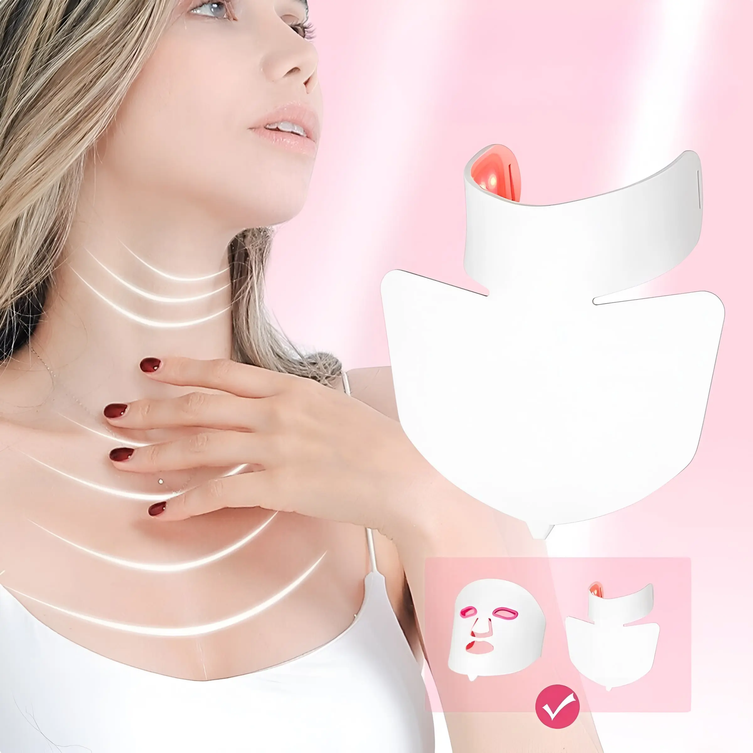 7 Colours Red Light Therapy Beauty Mask - Image 4