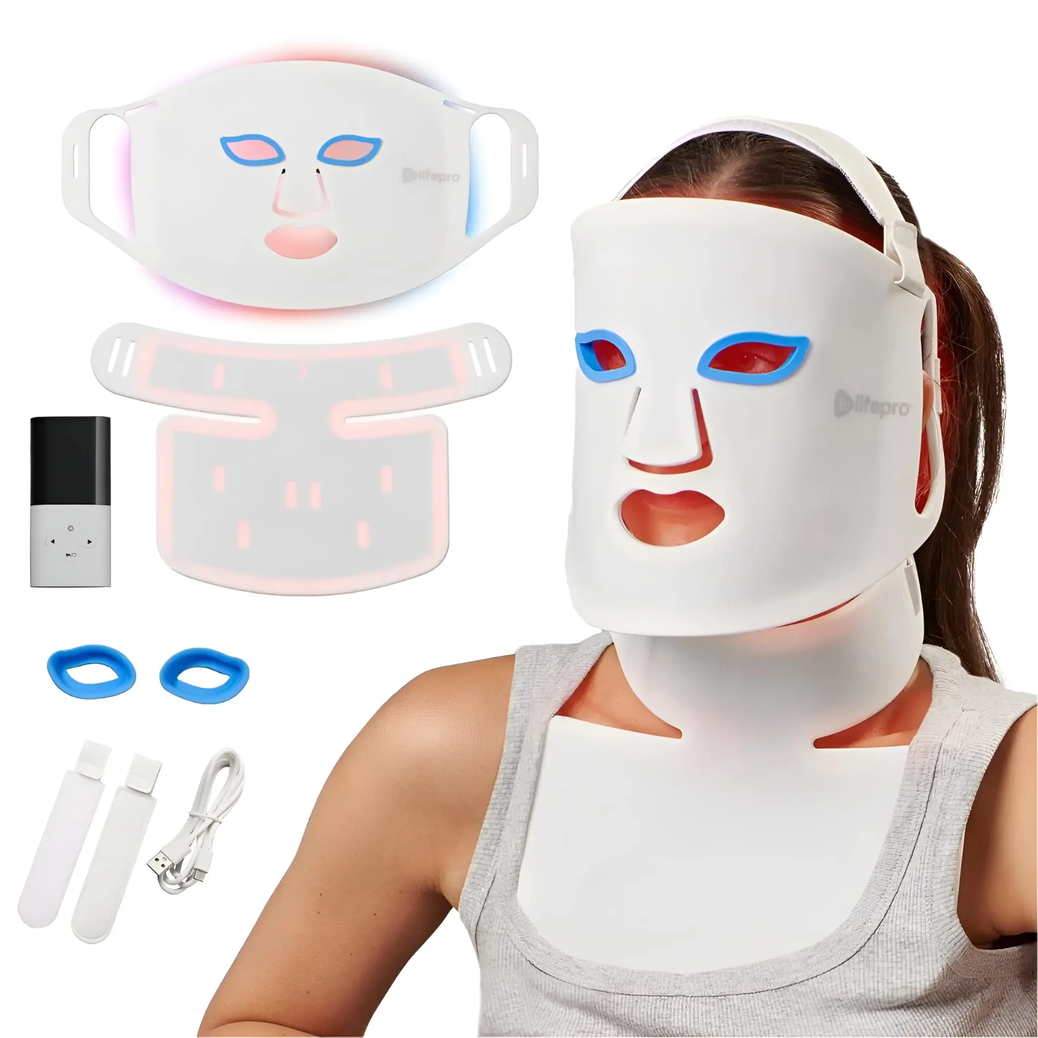 7 Colours Red Light Therapy Beauty Mask - Image 6