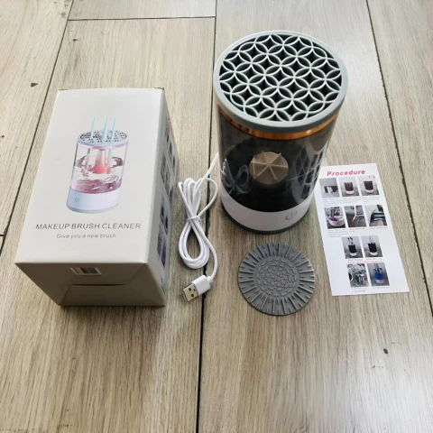 Electric Makeup Brush Cleaner And Dryer Machine - Image 9