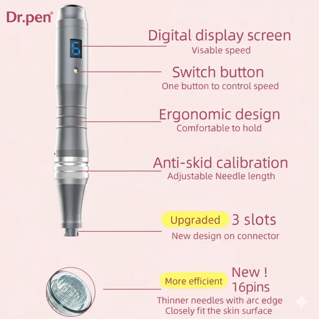 Microneedling Pen M8 Wireless Derma Device for Skin Repair - Image 4