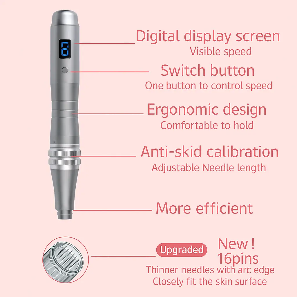 Microneedling Pen M8 Wireless Derma Device for Skin Repair - Image 5
