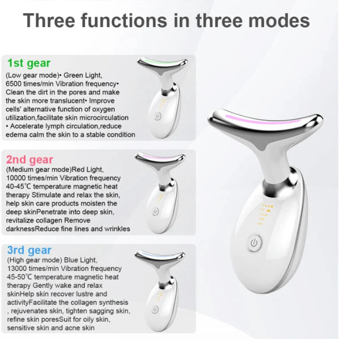 Anti-Aging Face lift and Neck Skin Tightening Massager - Image 7
