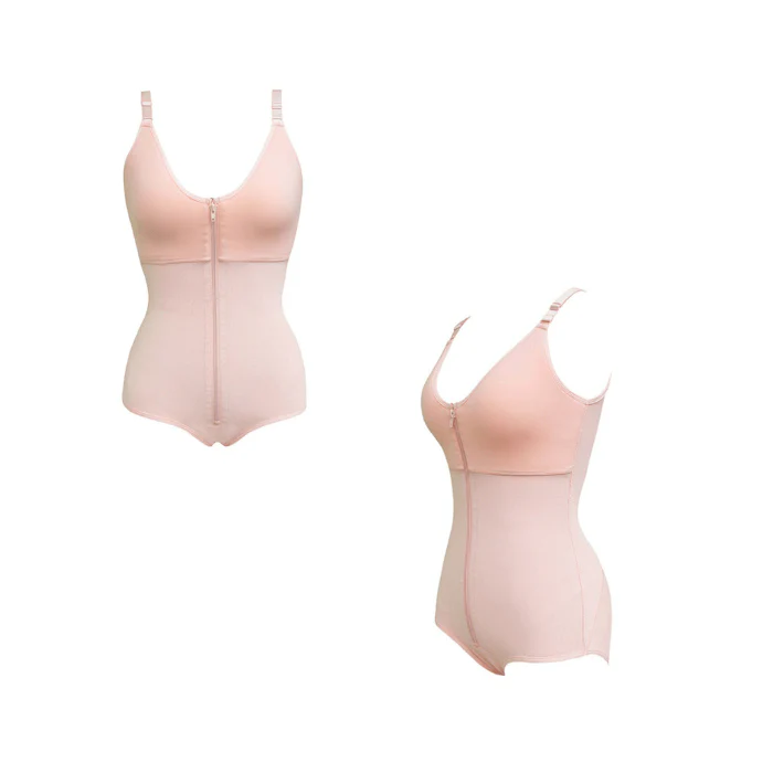 Flawless™ Figure Shaper Women's Seamless Firm Control Open Bust Bodysuit Faja - Image 7
