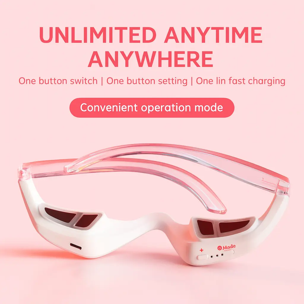 Red Light Eye Massager for Puffines Reduction and Fatigue Relief - Image 5