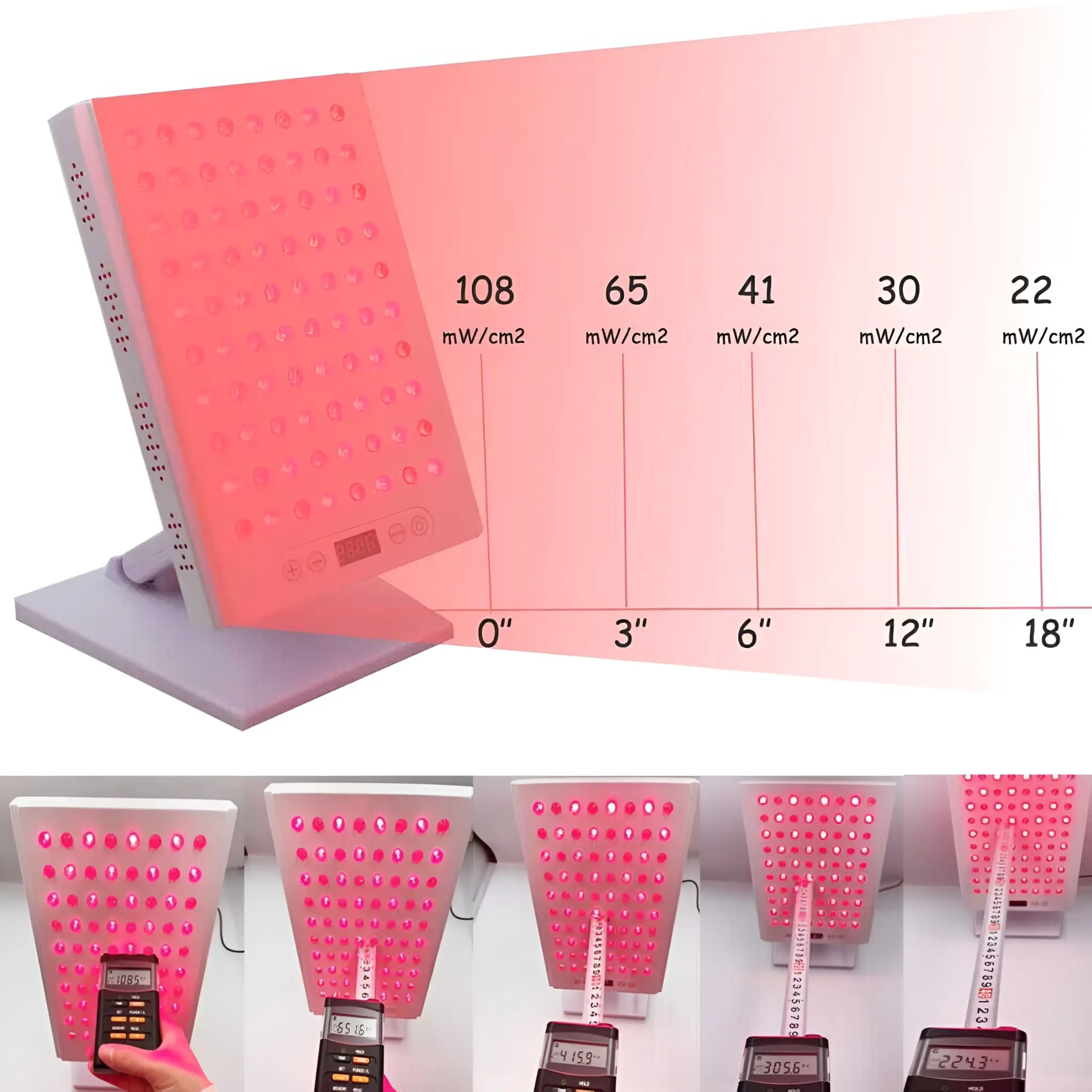 400W Infrared LED Red Light Therapy Panel - Image 4