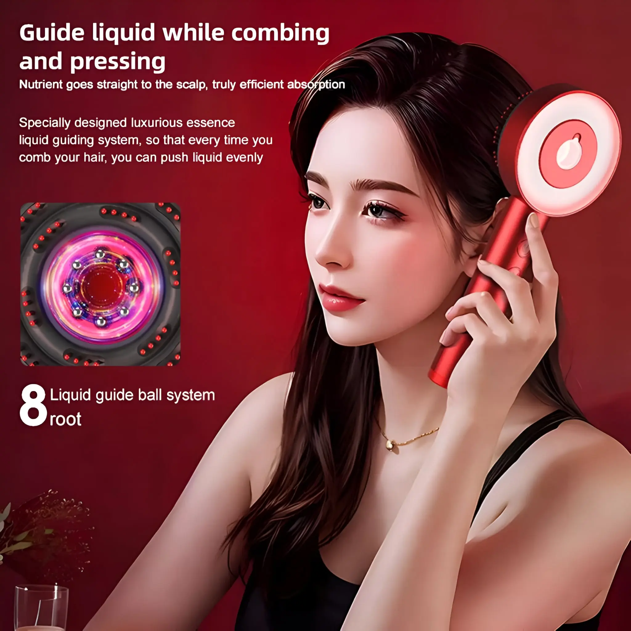 Electric Red Light Therapy Scalp Massager for Hair Growth - Image 6