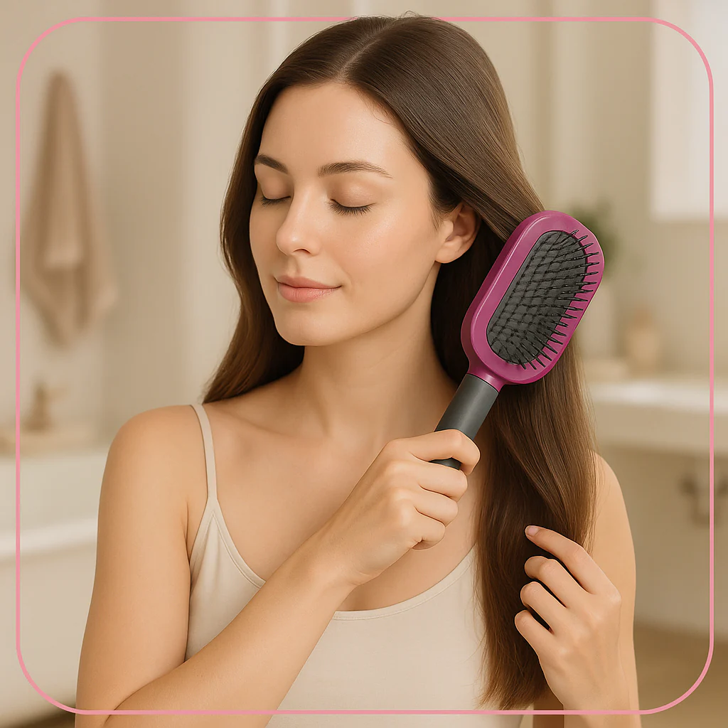 RefreshBrush™  Self-Cleaning Hair Tool for Women - Image 2