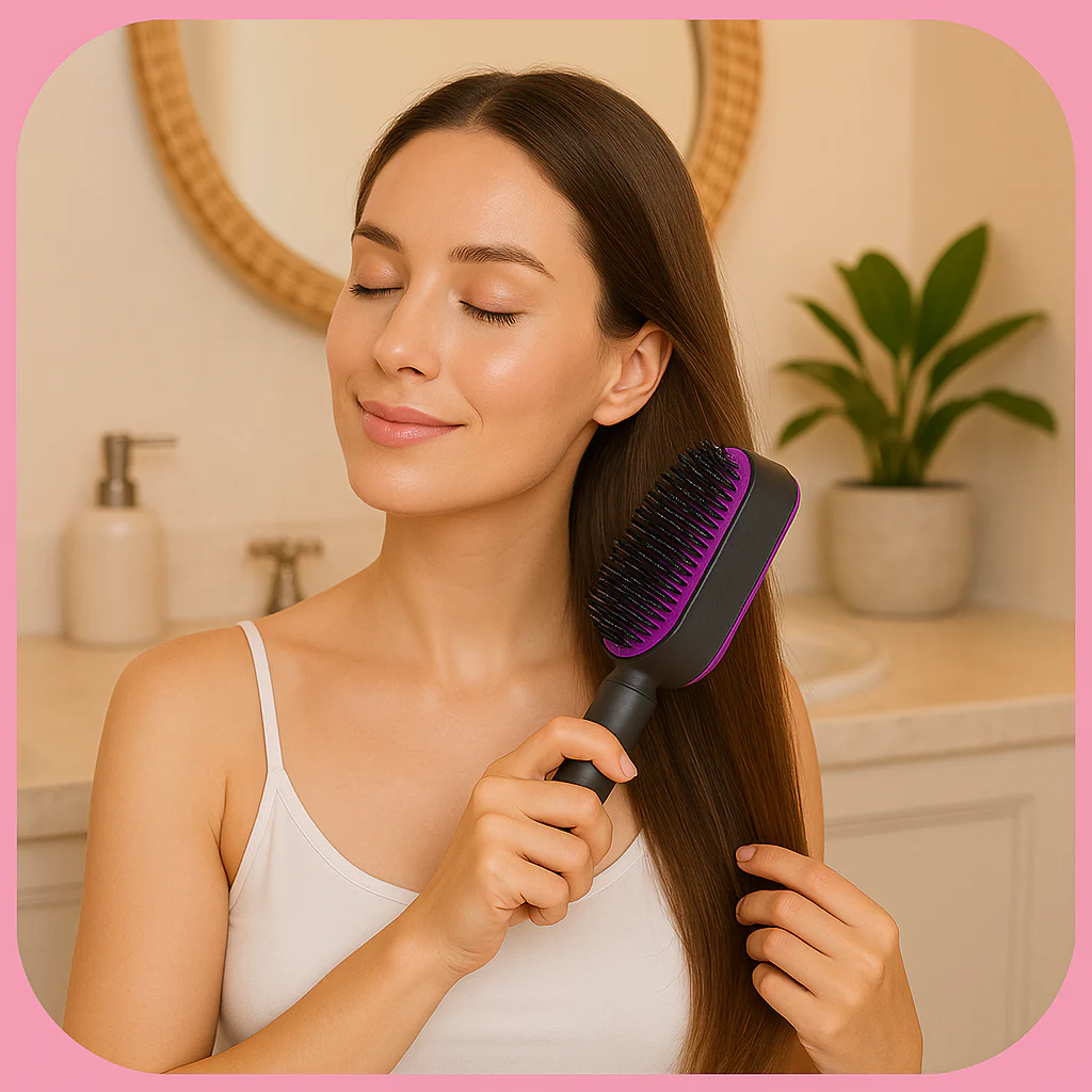 RefreshBrush™  Self-Cleaning Hair Tool for Women - Image 3