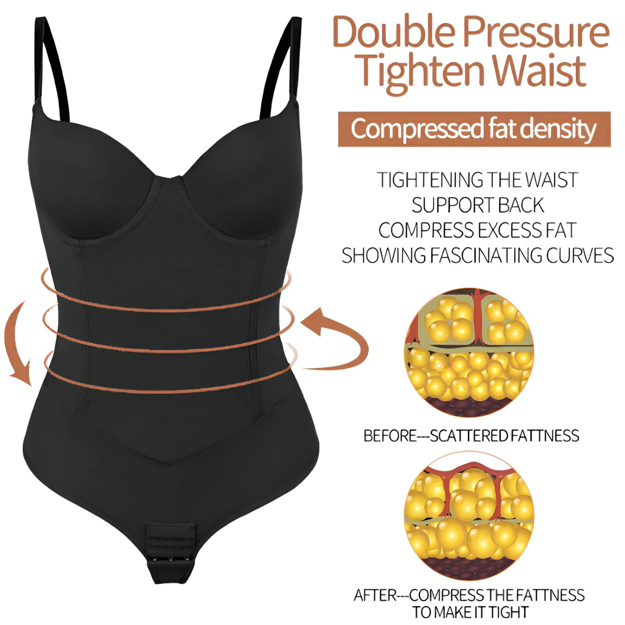 Full Body Slimming Bodysuit Women's Shapewear - Image 6