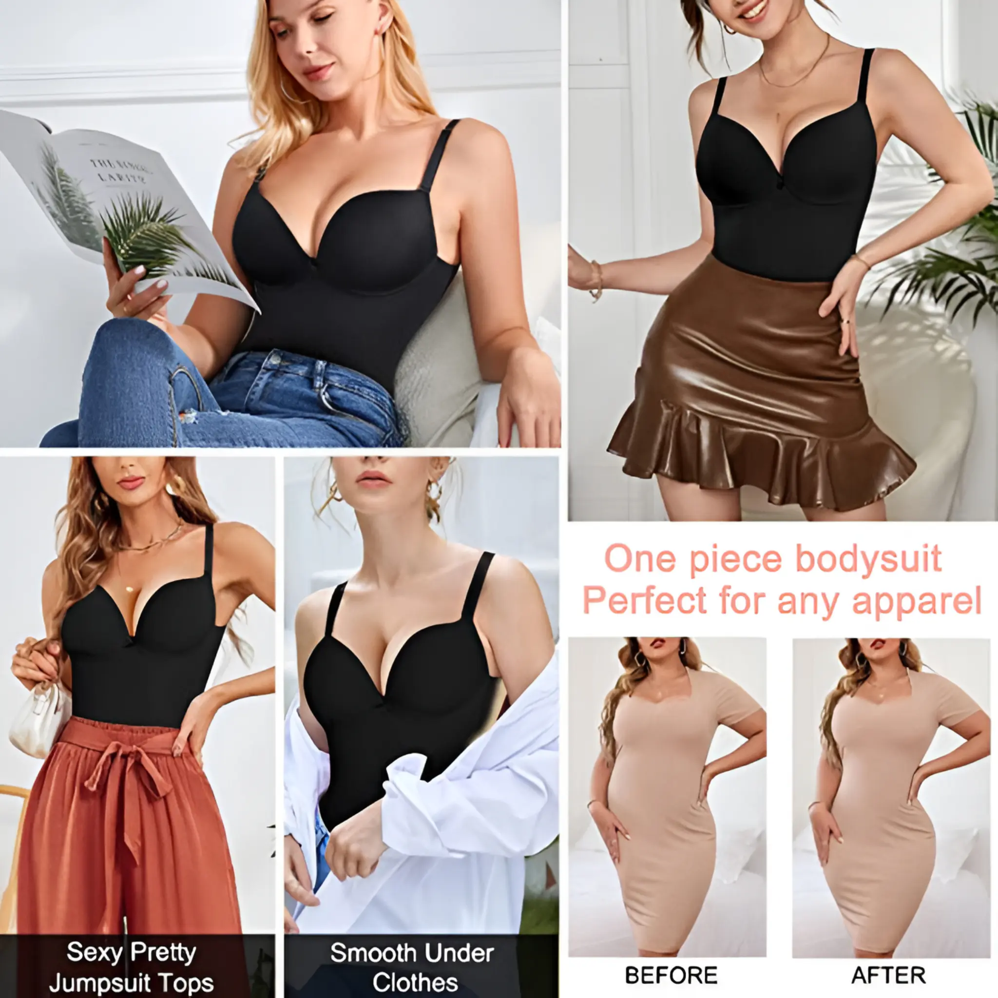 Full Body Slimming Bodysuit Women's Shapewear - Image 7