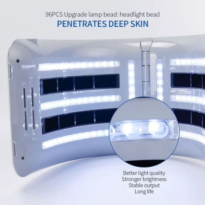 7 Colours LED Light Therapy Facial Skin Rejuvenation - Image 6