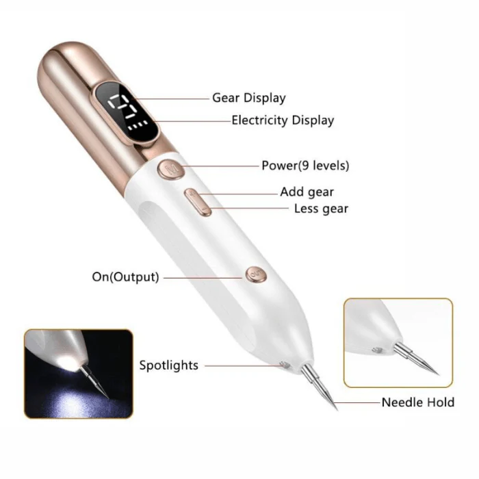 Laser Freckle Removal Machine and Skin Tag Remover Pen - Image 3