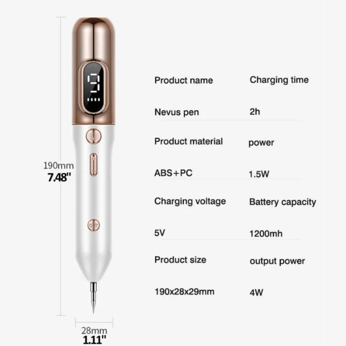 Laser Freckle Removal Machine and Skin Tag Remover Pen - Image 4